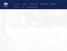 Tablet Screenshot of bavaria-hotel.com